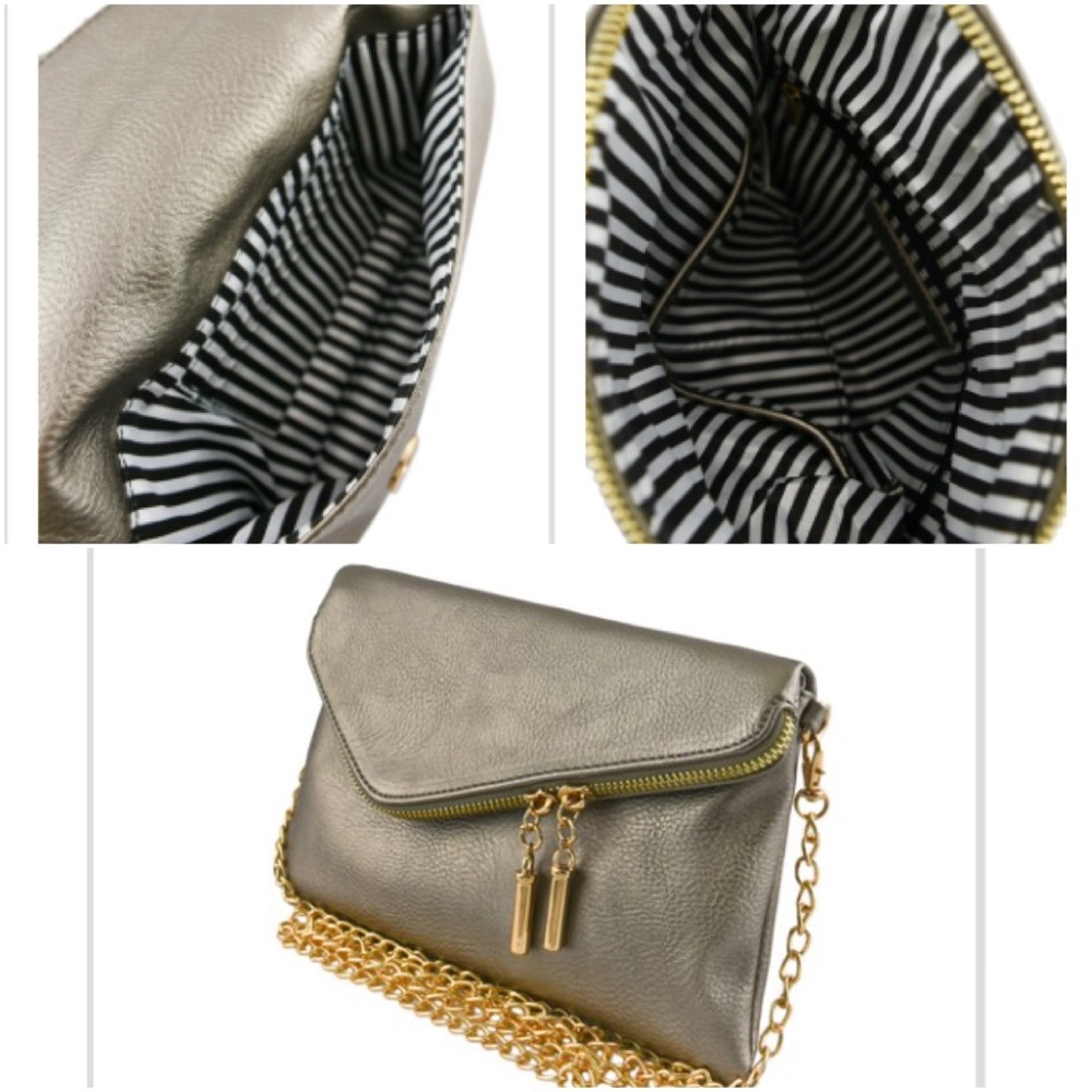 Silver Envelope Purse - Picture 5 of 5